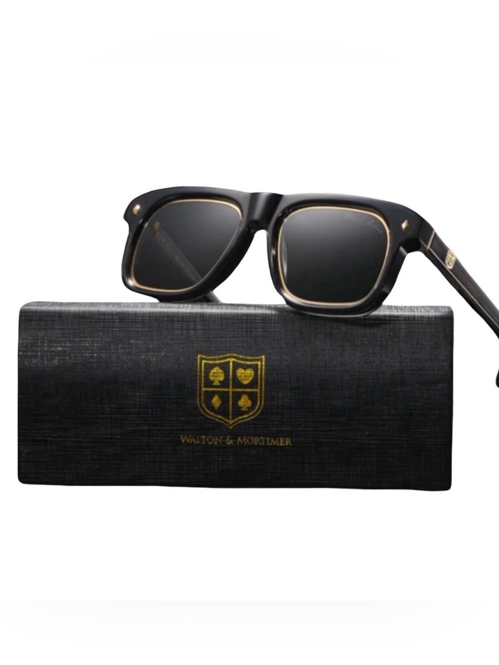 Premium Black and Gold Men’s Sunglasses - Designer Style - Picture 8 of 13